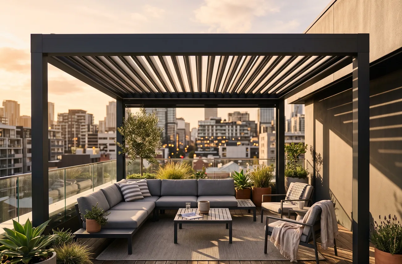 Pérgola bioclimática