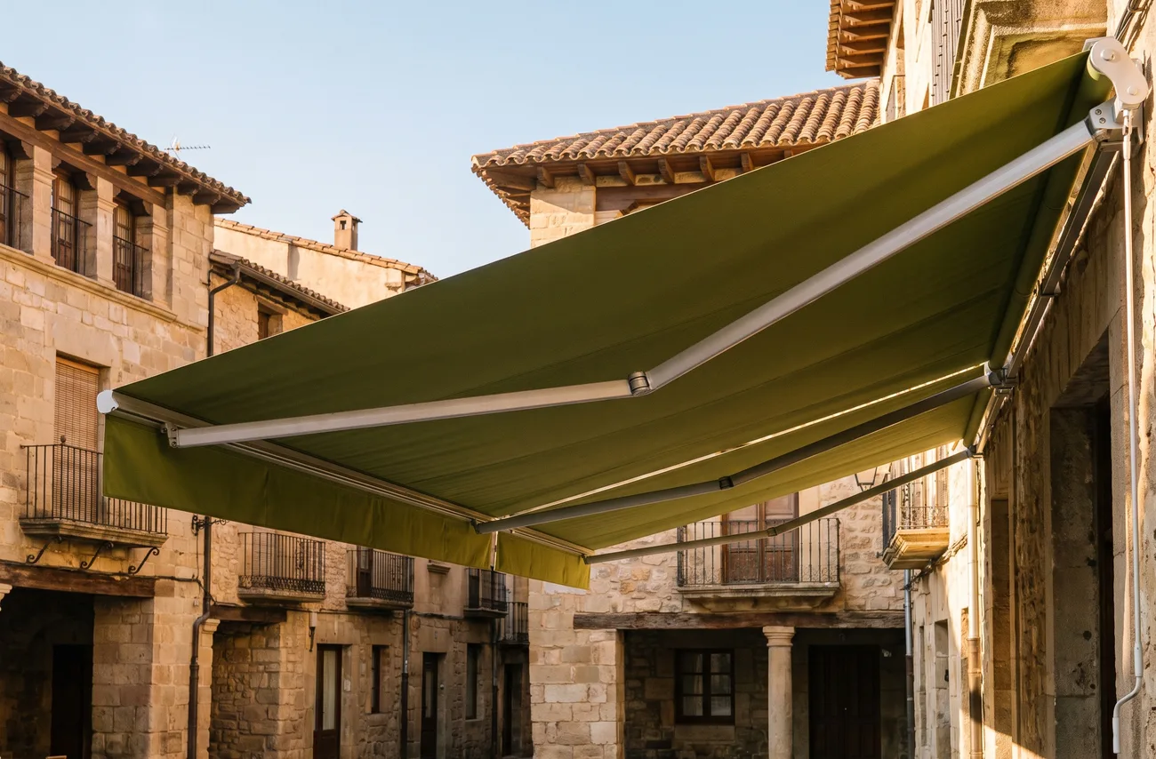 Toldos abatibles